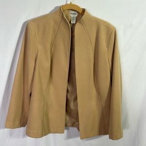 Chico’s size 2 blazer/coat tan